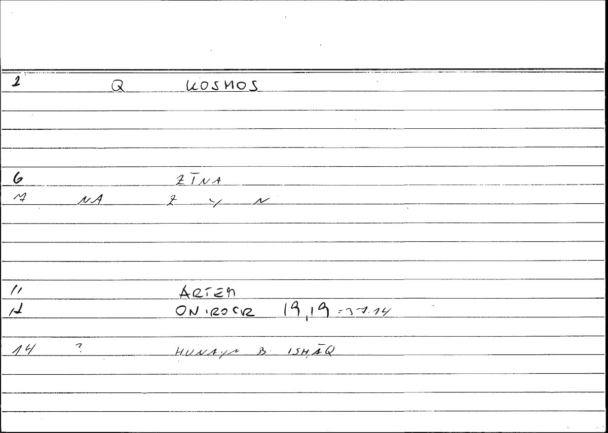 Filecard Artem.Onirocr.04442