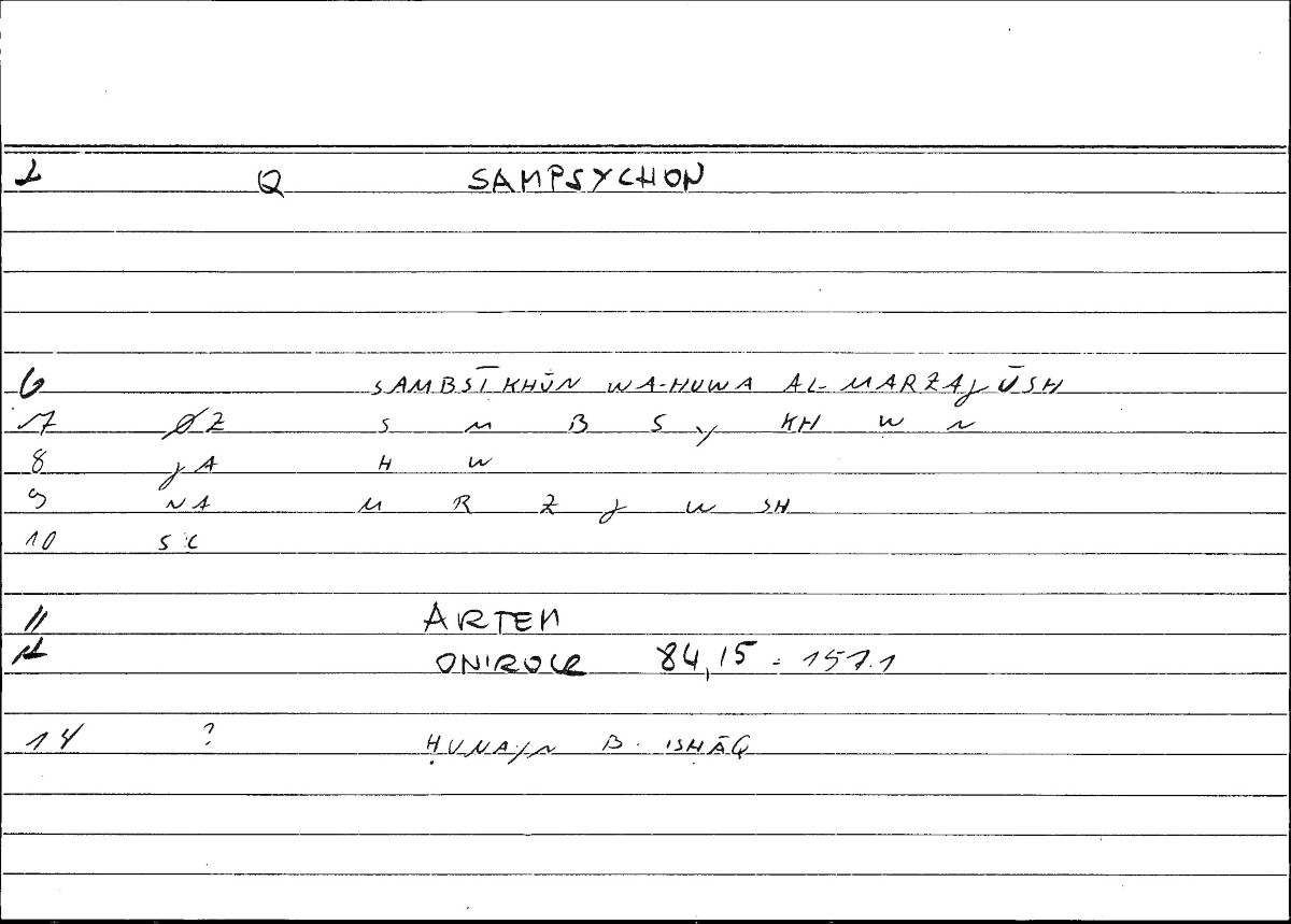 Filecard Artem.Onirocr.04458
