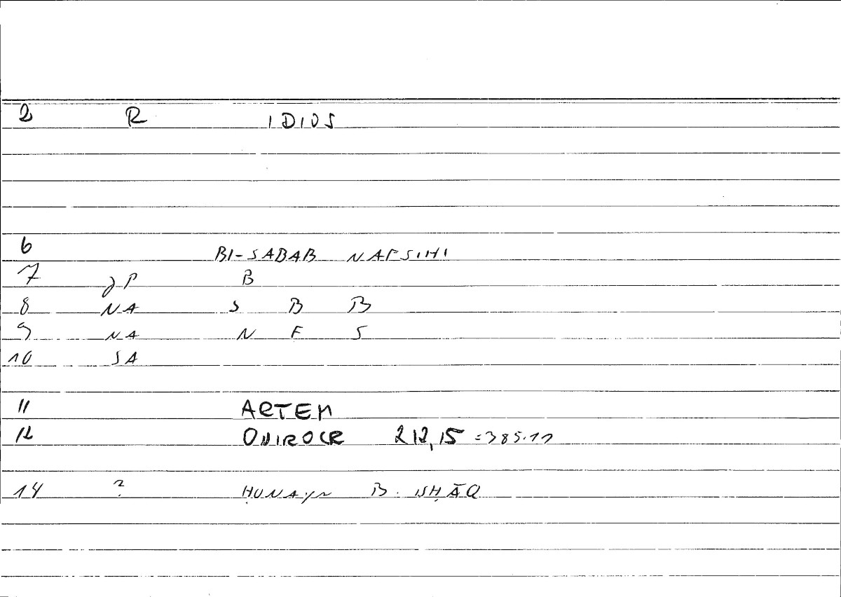 Filecard Artem.Onirocr.04521
