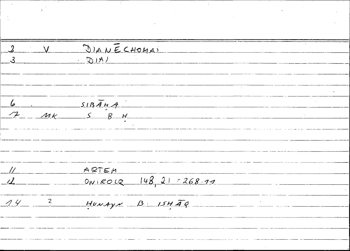 Filecard Artem.Onirocr.04559