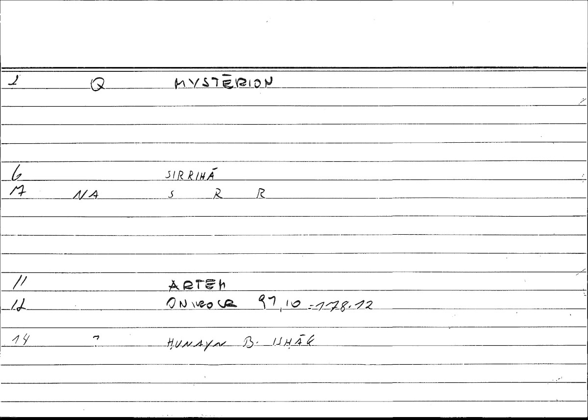 Filecard Artem.Onirocr.04651