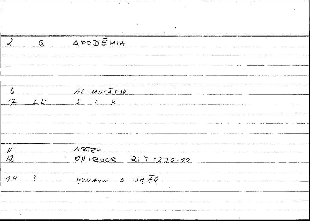 Filecard Artem.Onirocr.04726