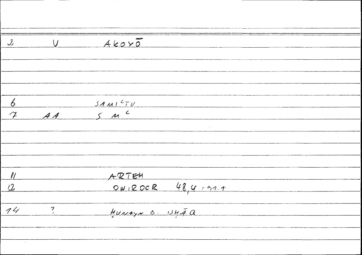Filecard Artem.Onirocr.04959