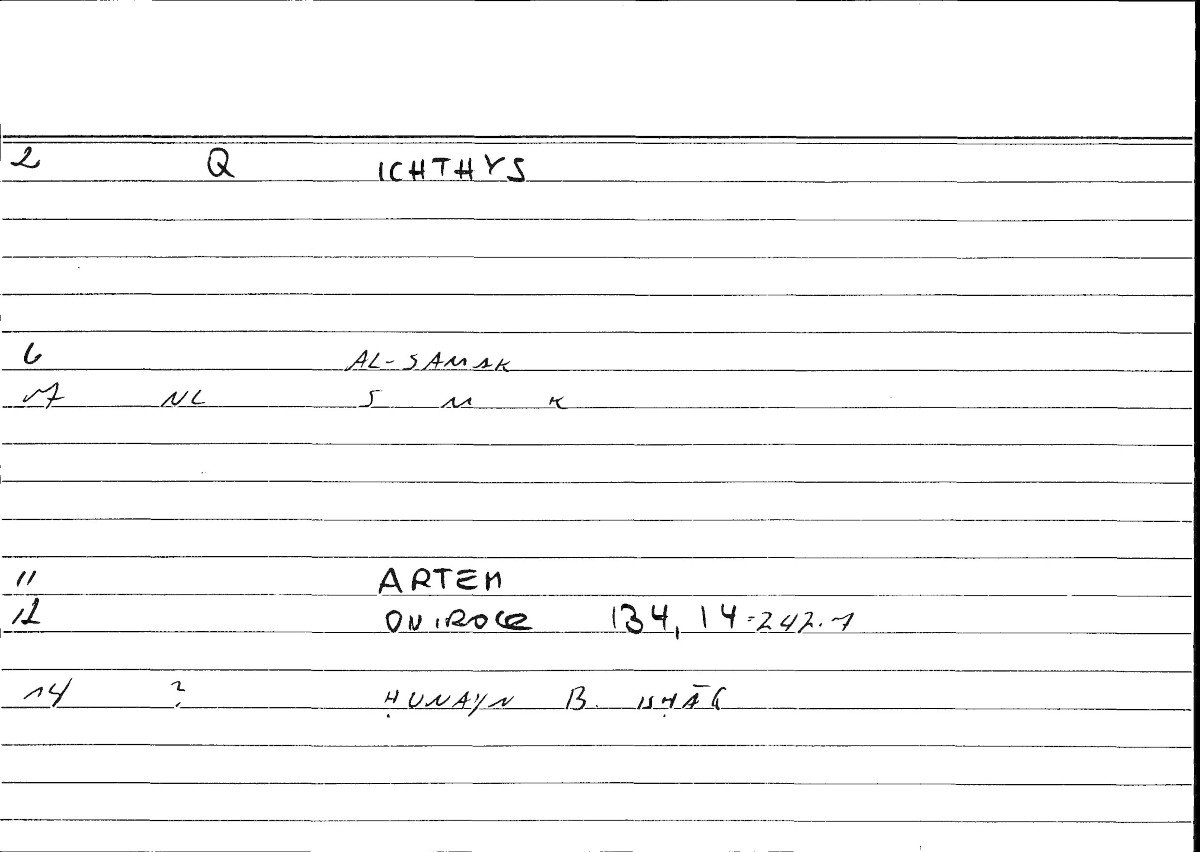 Filecard Artem.Onirocr.04994