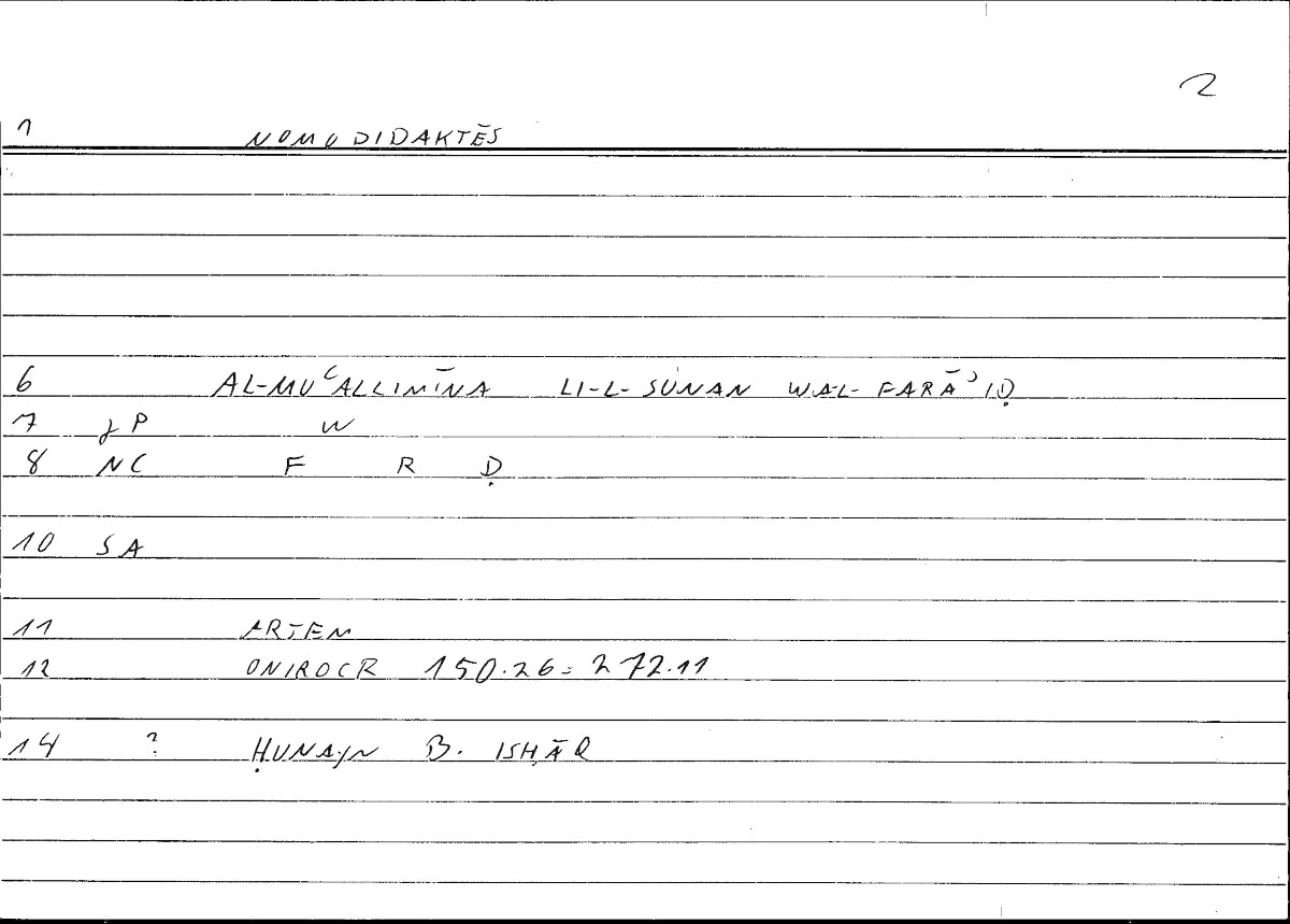 Filecard Artem.Onirocr.05070