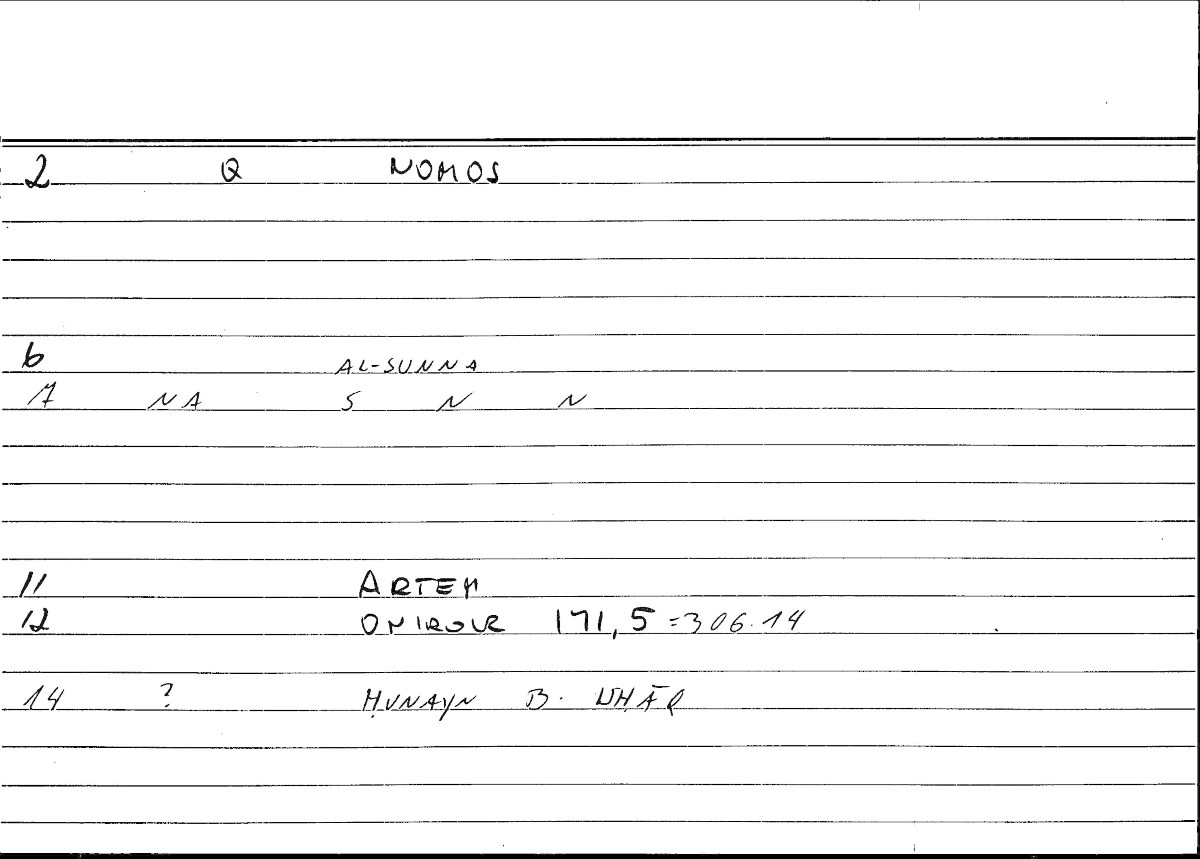 Filecard Artem.Onirocr.05073