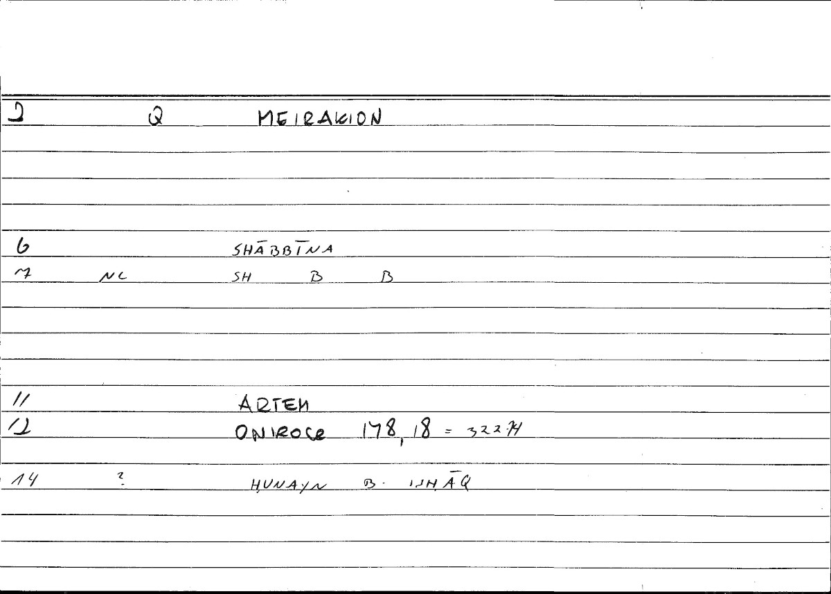 Filecard Artem.Onirocr.05236