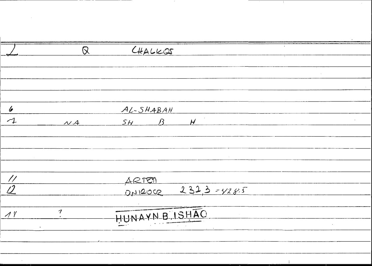 Filecard Artem.Onirocr.05294