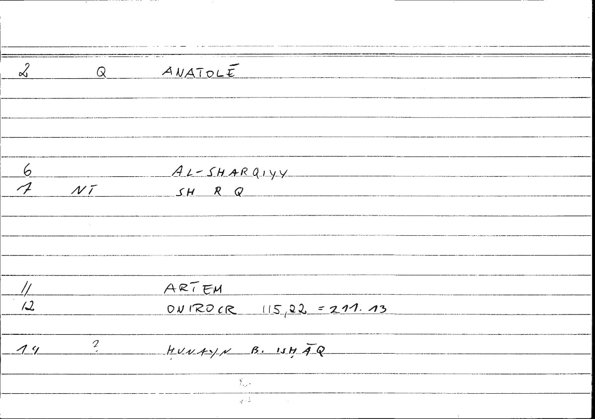 Filecard Artem.Onirocr.05599