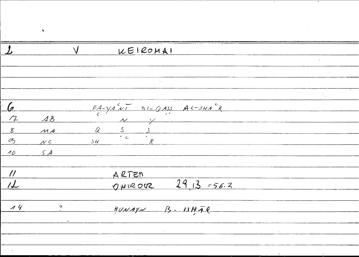Filecard Artem.Onirocr.05667