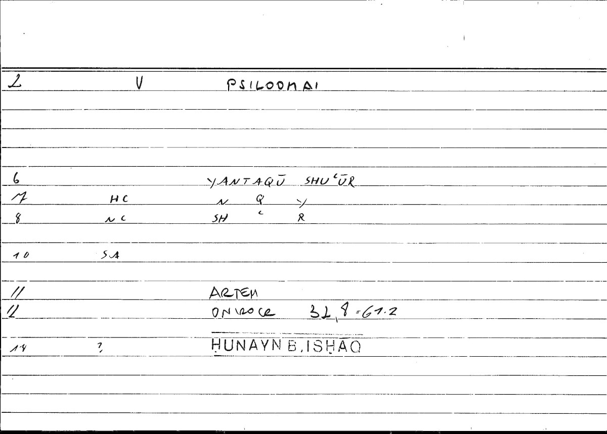 Filecard Artem.Onirocr.05671