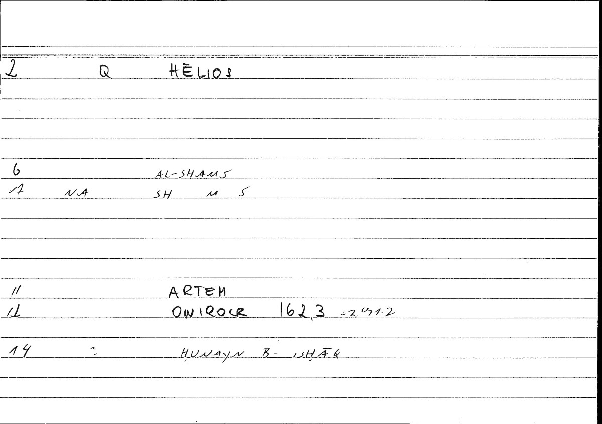 Filecard Artem.Onirocr.05746