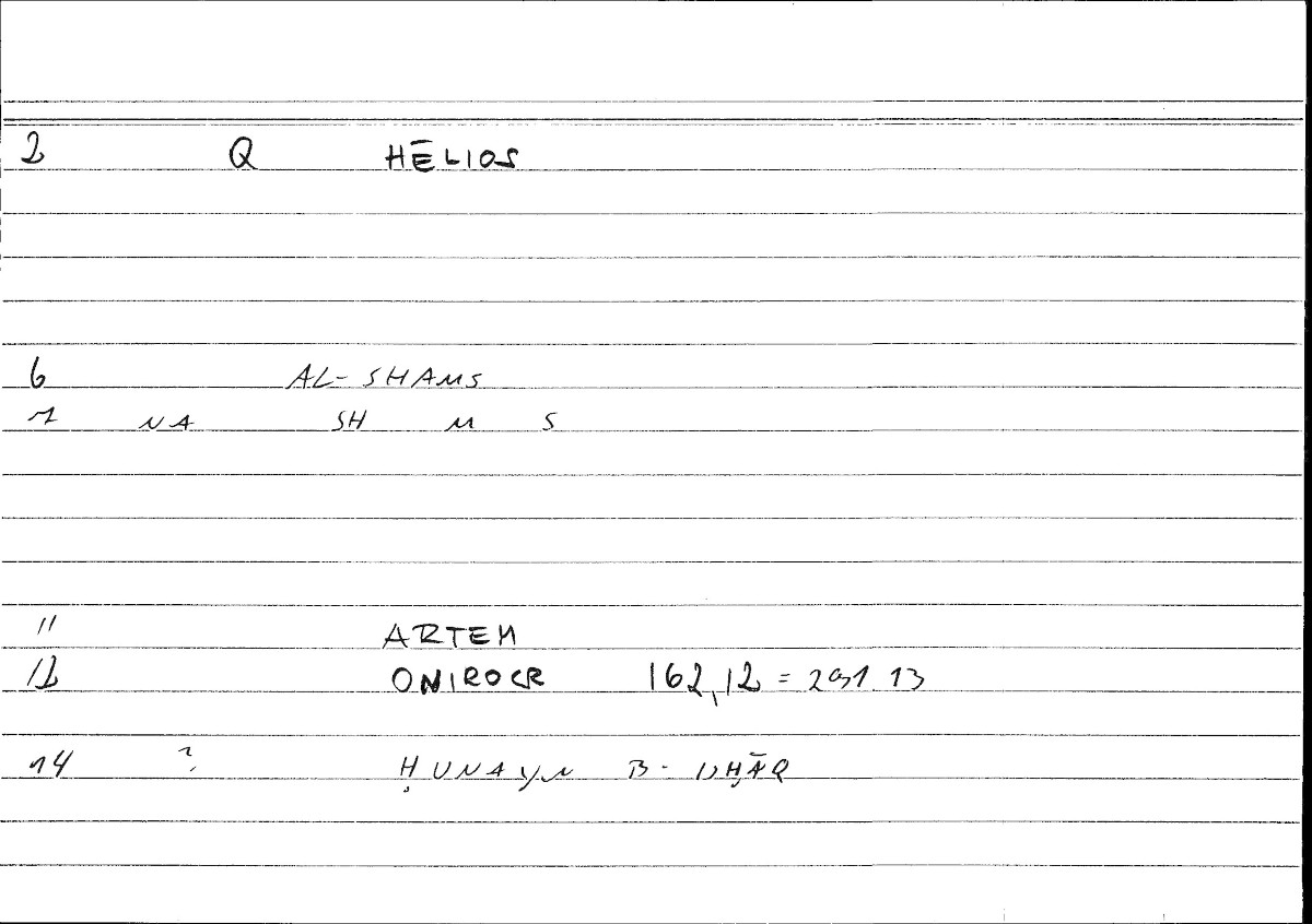 Filecard Artem.Onirocr.05749