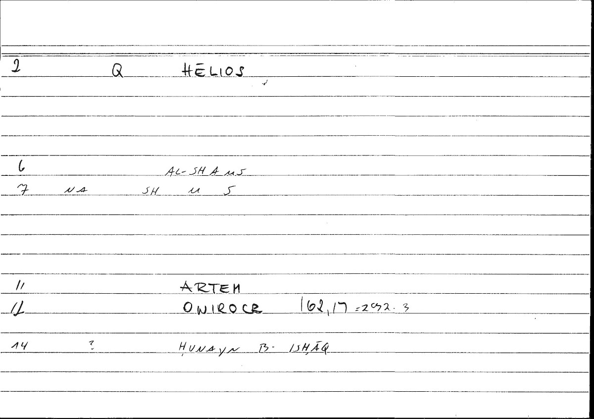 Filecard Artem.Onirocr.05751