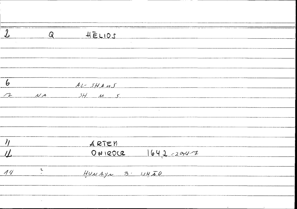 Filecard Artem.Onirocr.05753