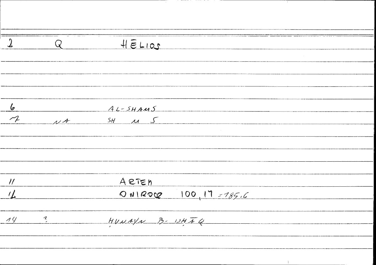 Filecard Artem.Onirocr.05758