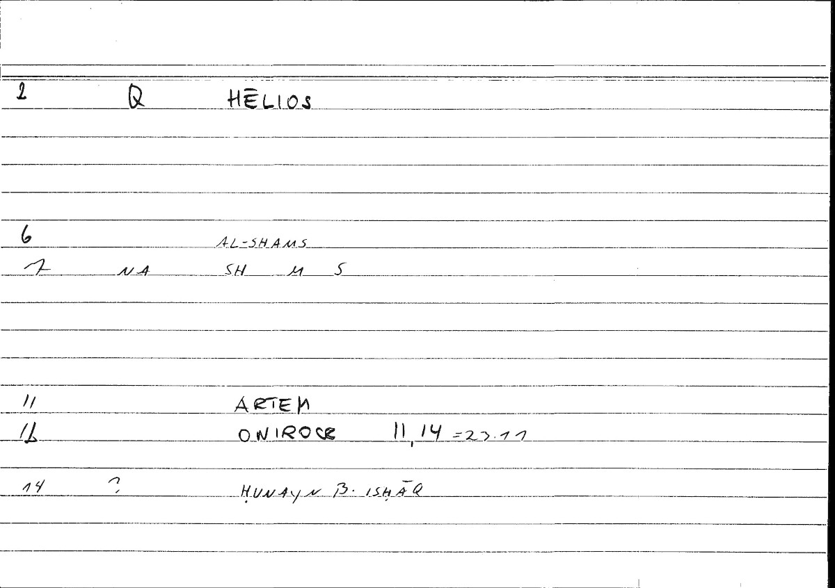 Filecard Artem.Onirocr.05759