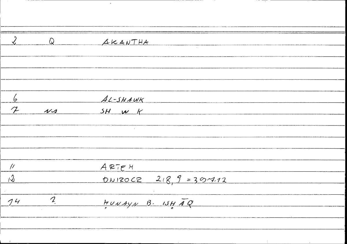 Filecard Artem.Onirocr.05827