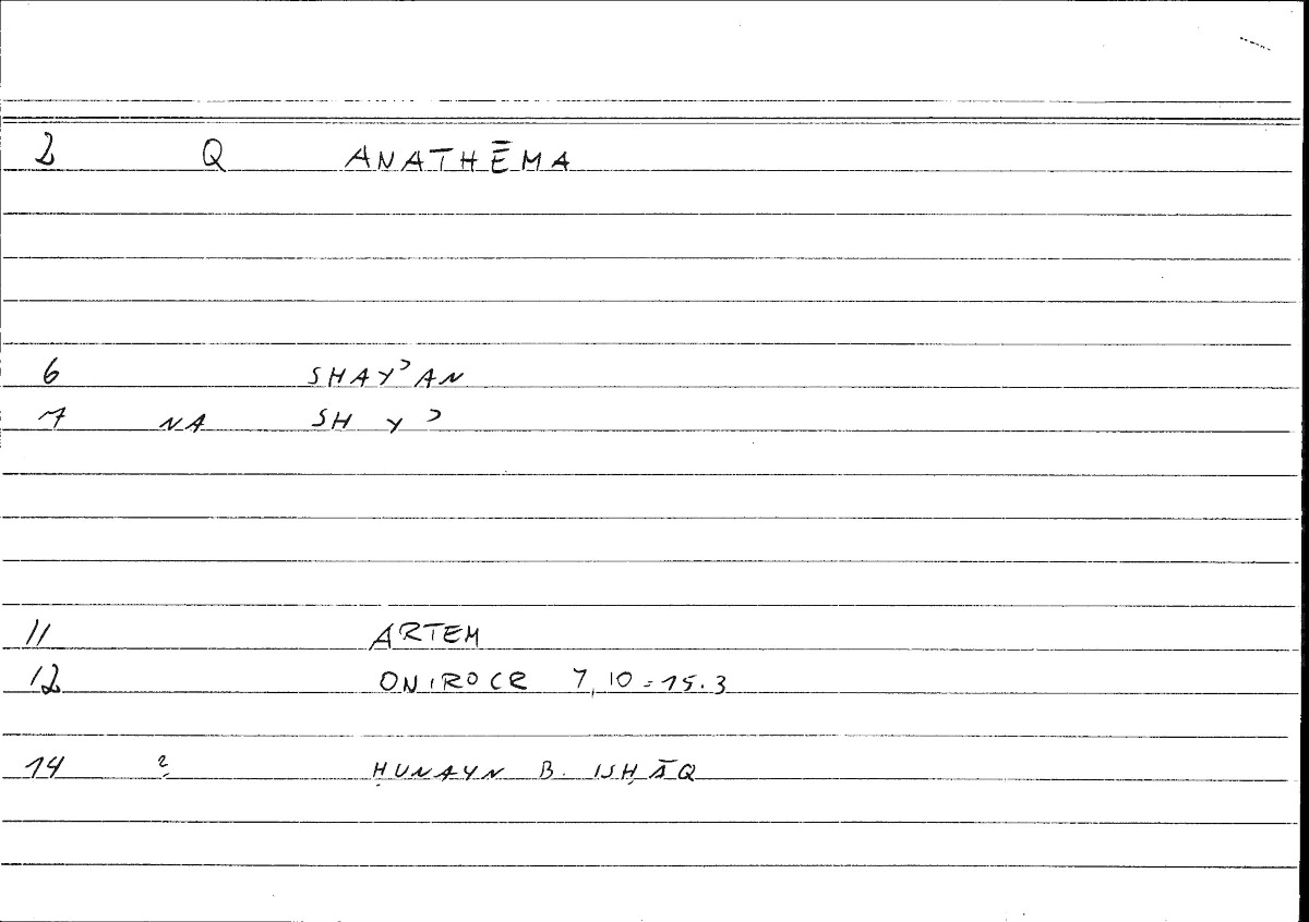 Filecard Artem.Onirocr.05895