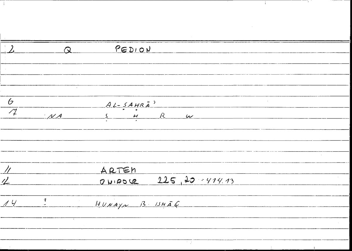 Filecard Artem.Onirocr.06059