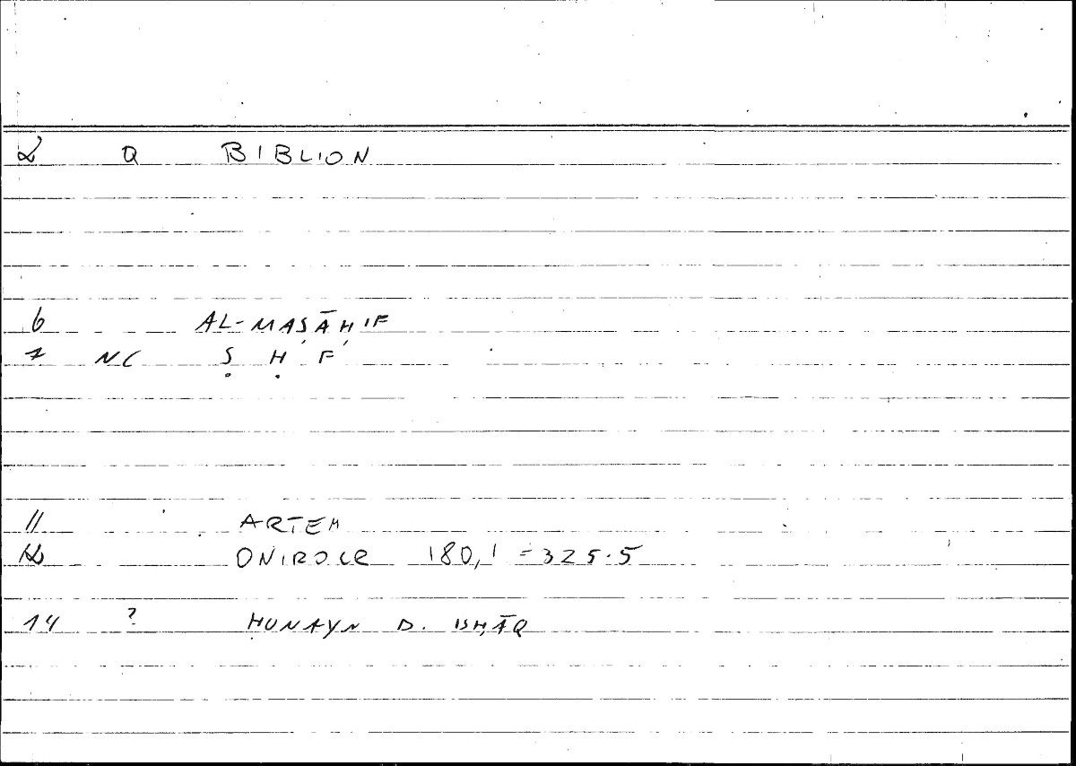 Filecard Artem.Onirocr.06062