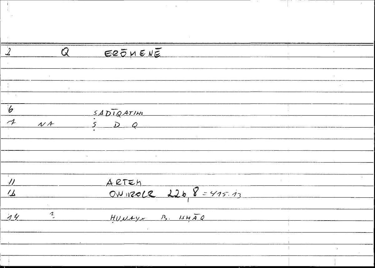 Filecard Artem.Onirocr.06109