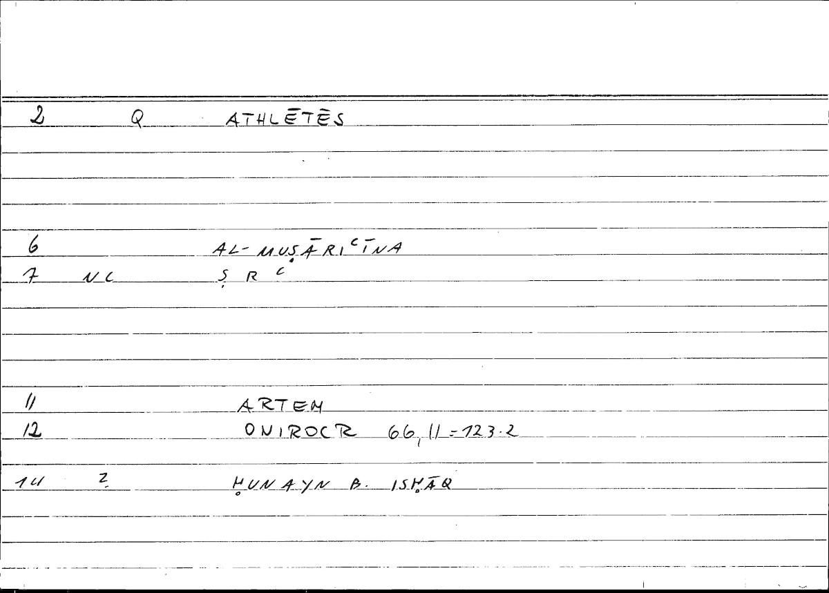 Filecard Artem.Onirocr.06125