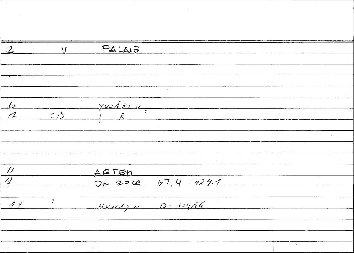Filecard Artem.Onirocr.06153