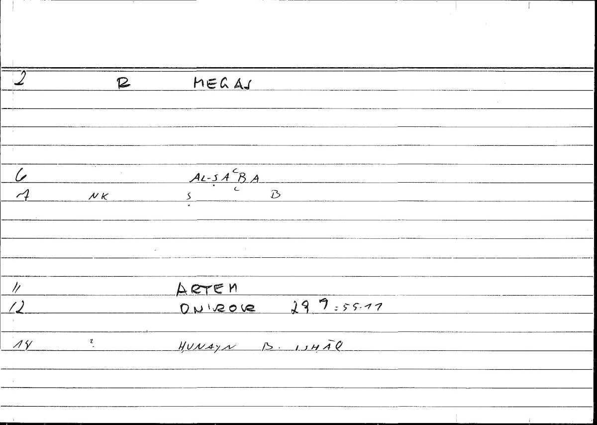 Filecard Artem.Onirocr.06175