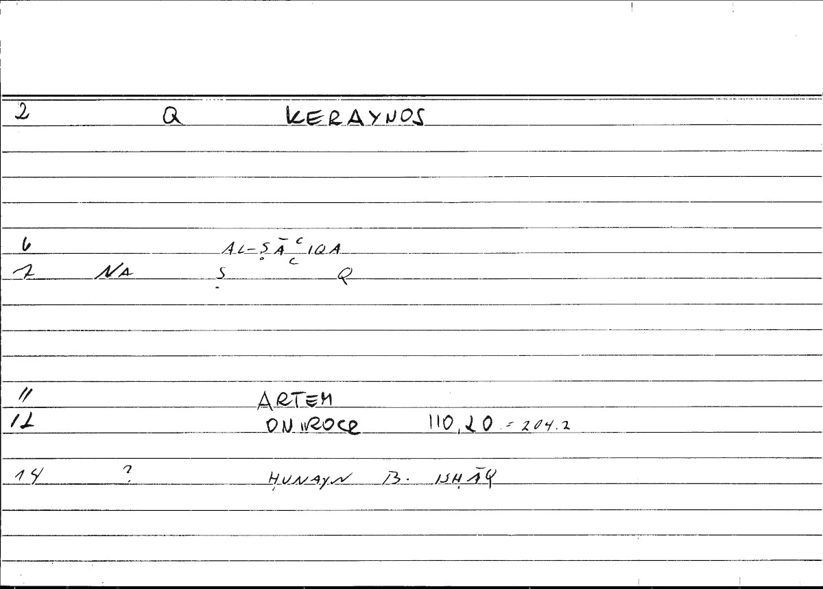 Filecard Artem.Onirocr.06185