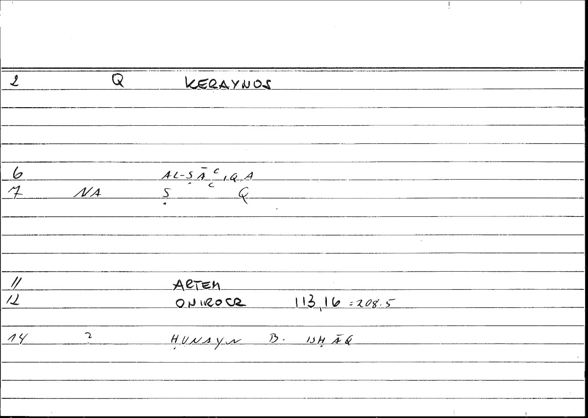 Filecard Artem.Onirocr.06191