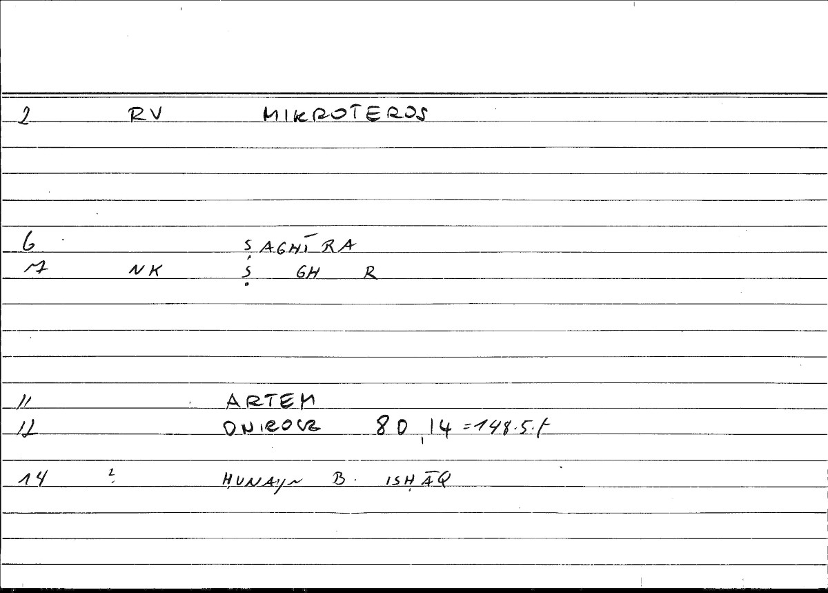 Filecard Artem.Onirocr.06208