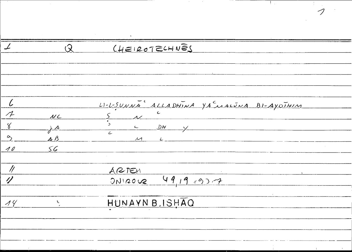 Filecard Artem.Onirocr.06325