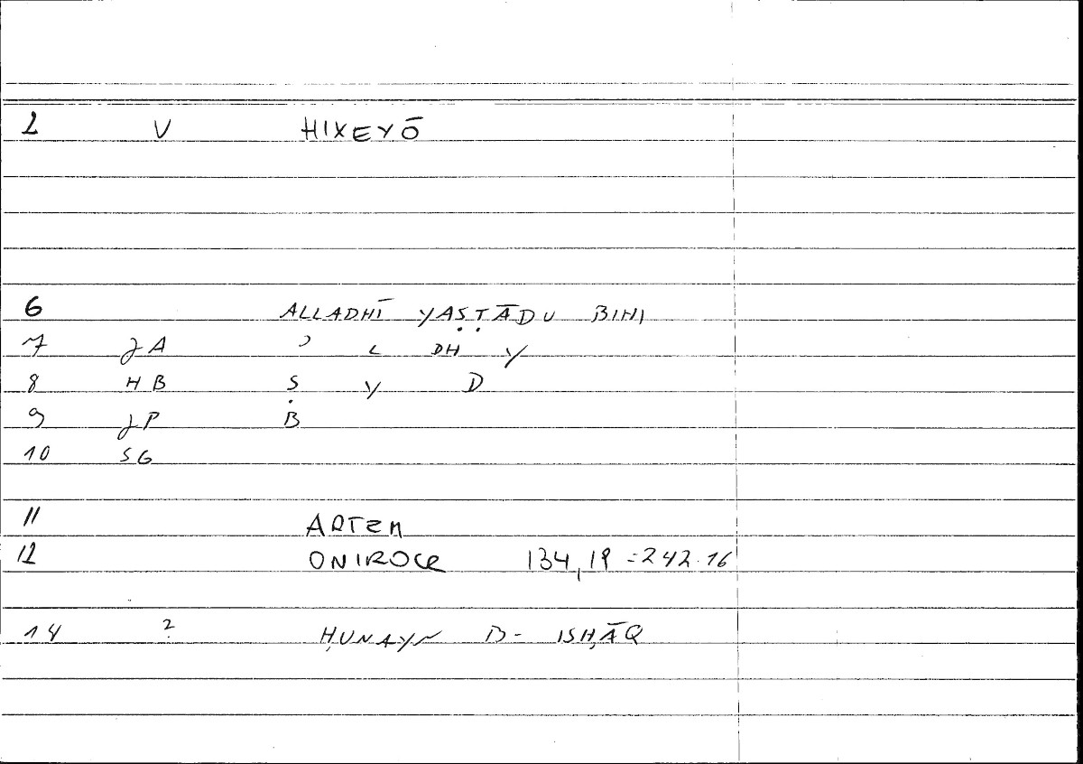 Filecard Artem.Onirocr.06425
