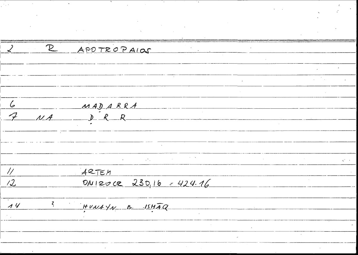 Filecard Artem.Onirocr.07032