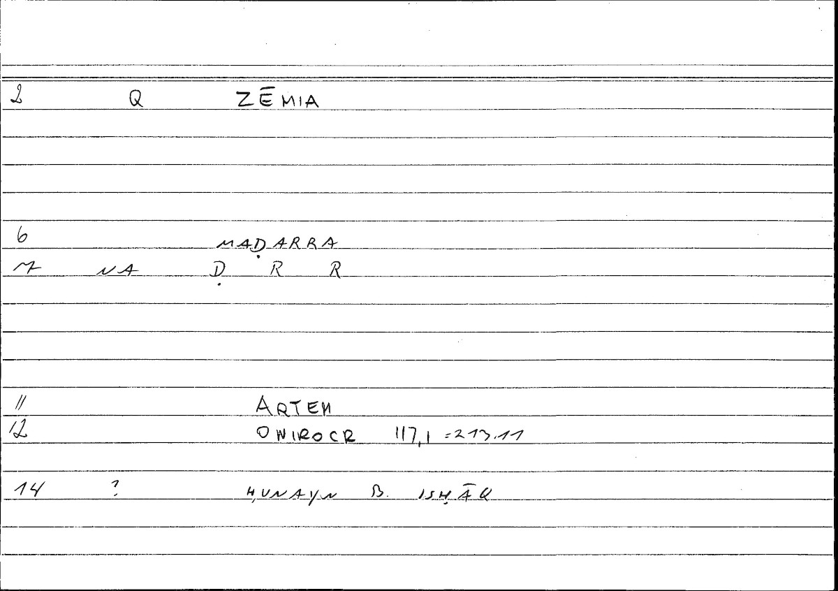 Filecard Artem.Onirocr.07058
