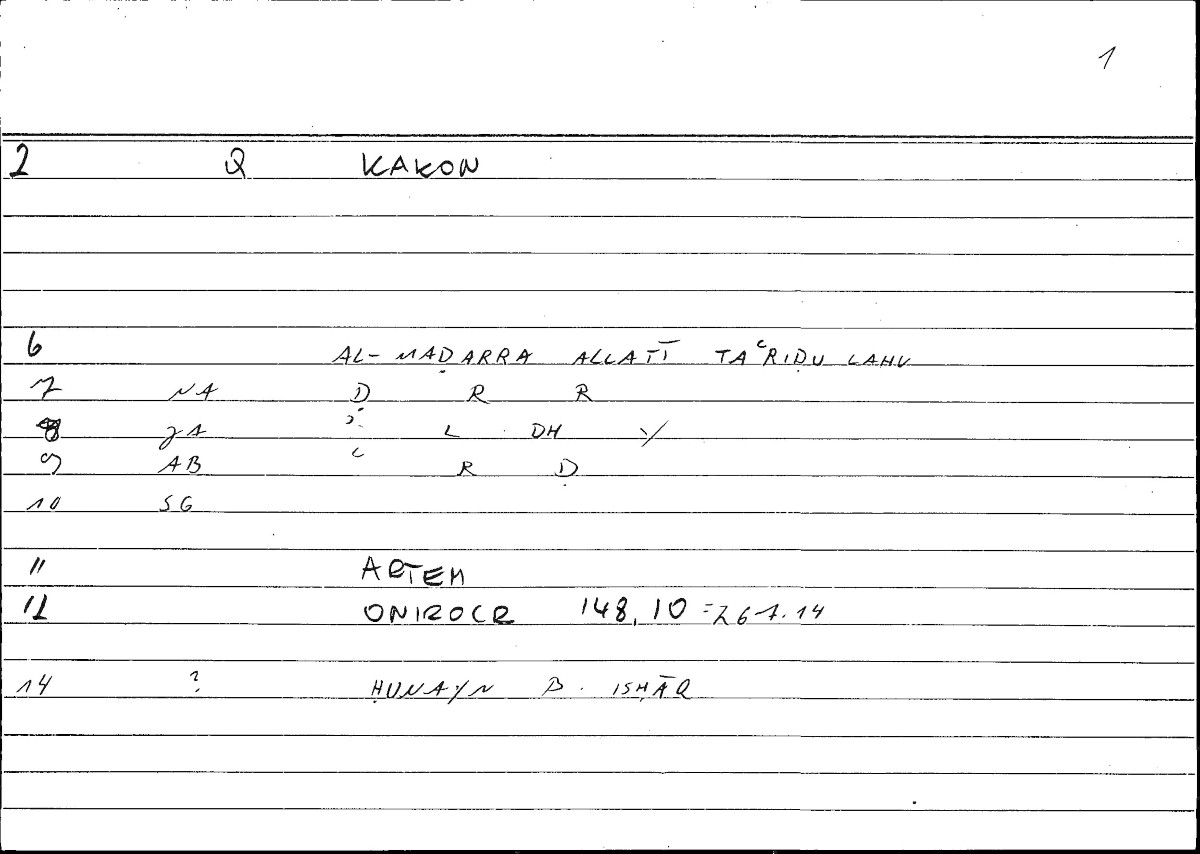 Filecard Artem.Onirocr.07061