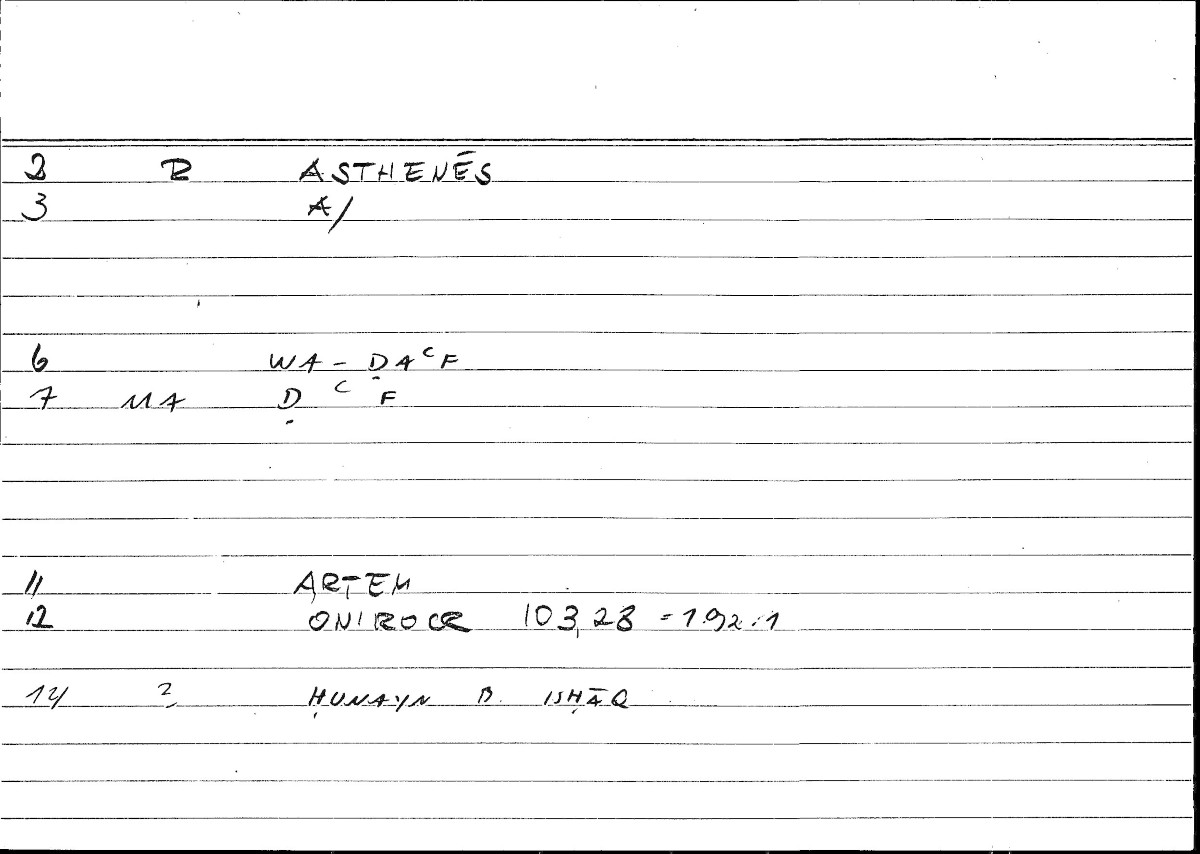 Filecard Artem.Onirocr.07142