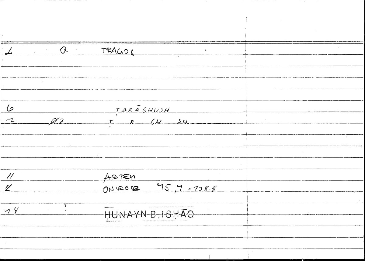 Filecard Artem.Onirocr.07198