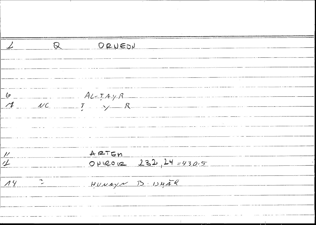 Filecard Artem.Onirocr.07430