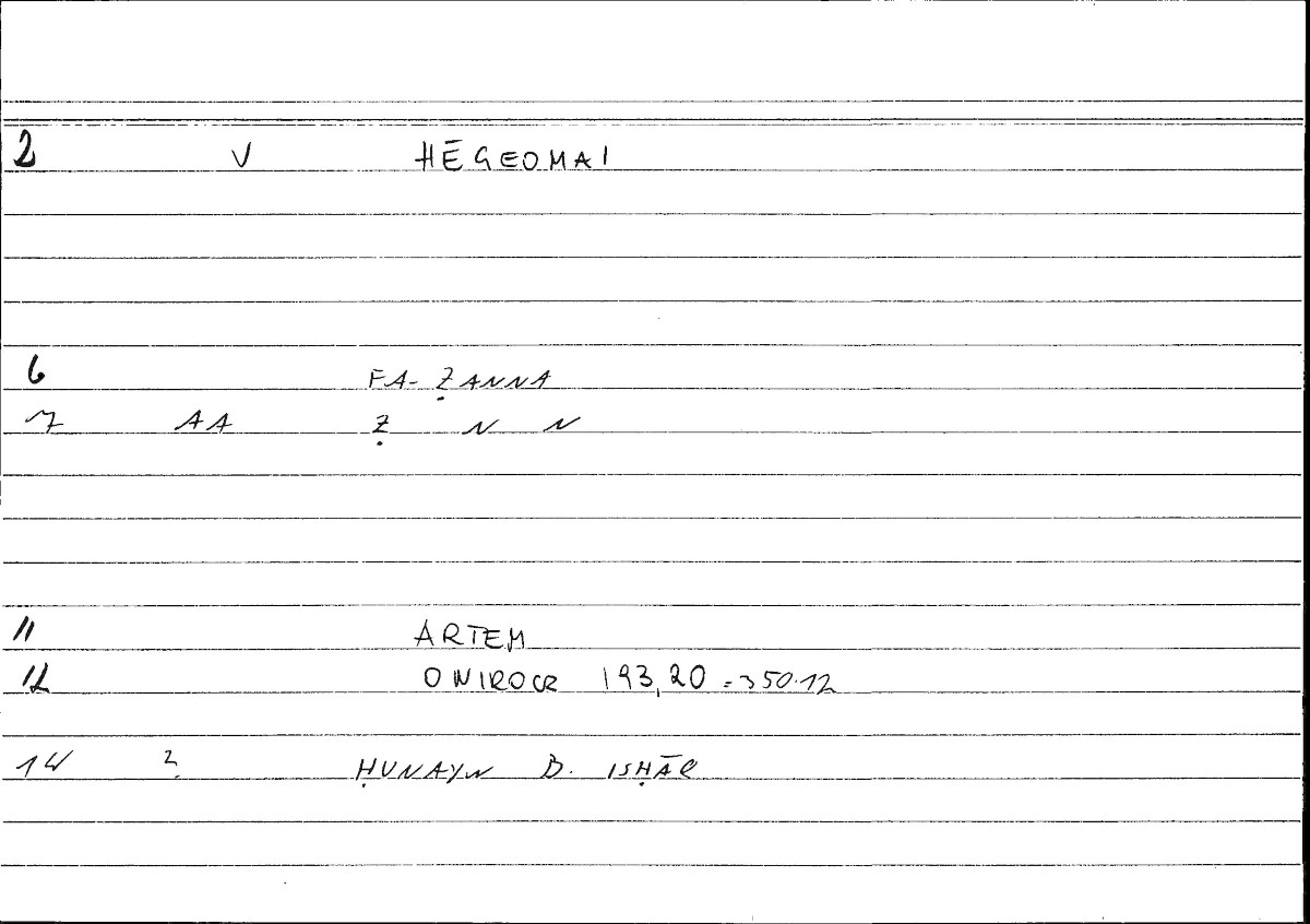 Filecard Artem.Onirocr.07481
