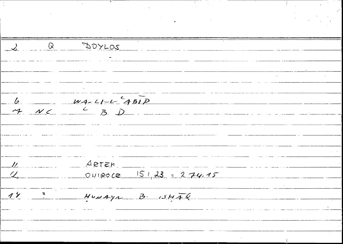 Filecard Artem.Onirocr.07570