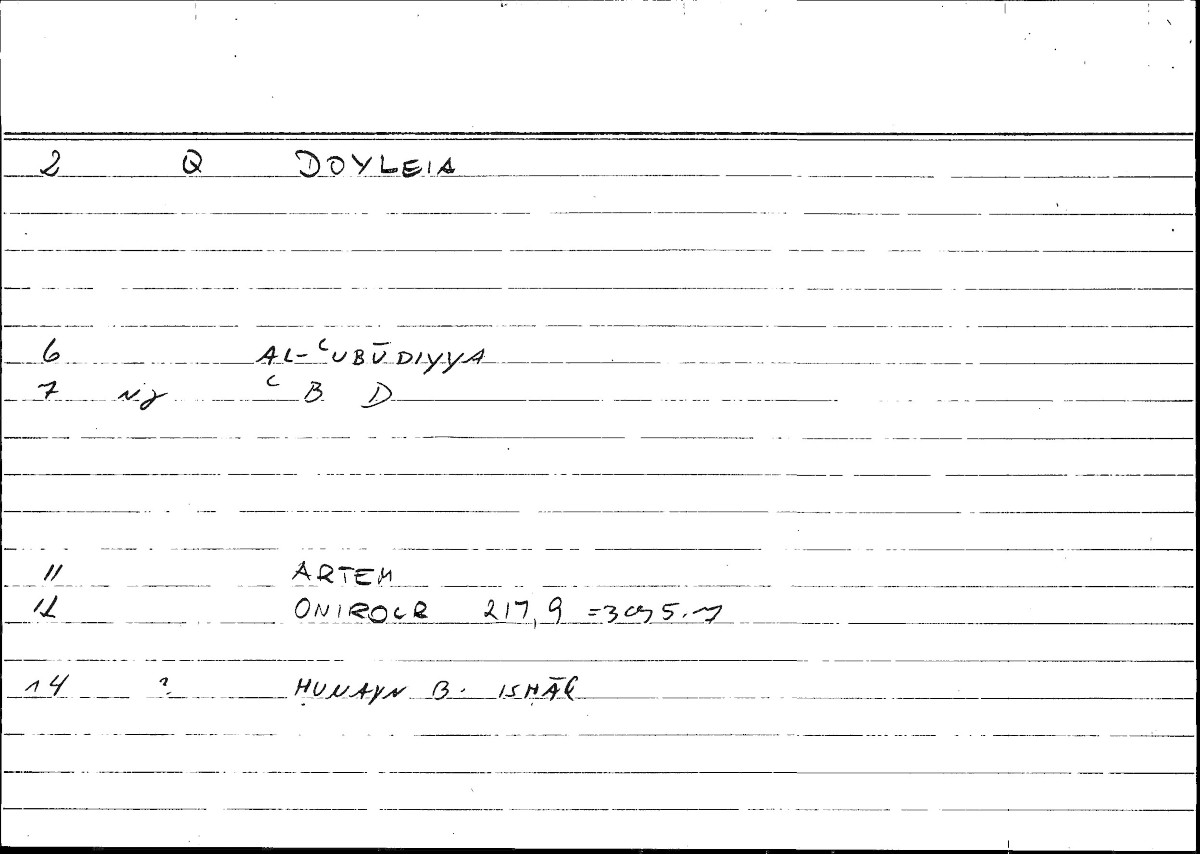 Filecard Artem.Onirocr.07592