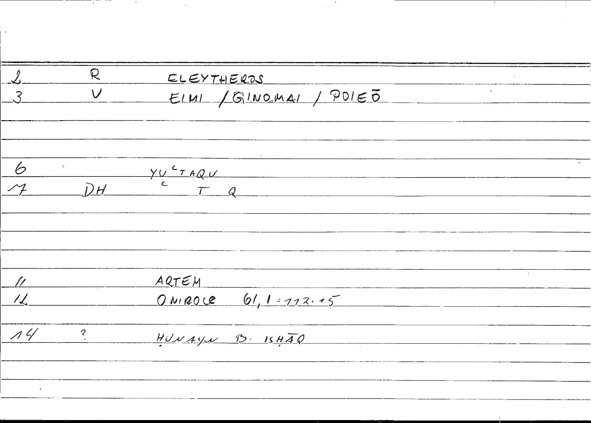 Filecard Artem.Onirocr.07628