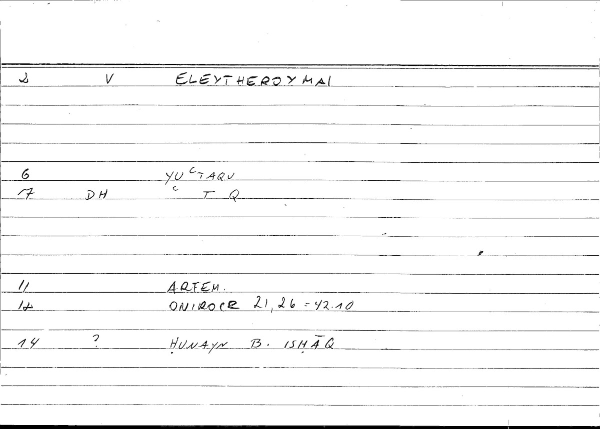 Filecard Artem.Onirocr.07632