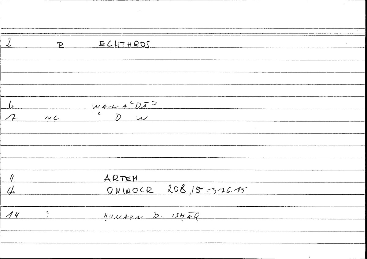 Filecard Artem.Onirocr.07707
