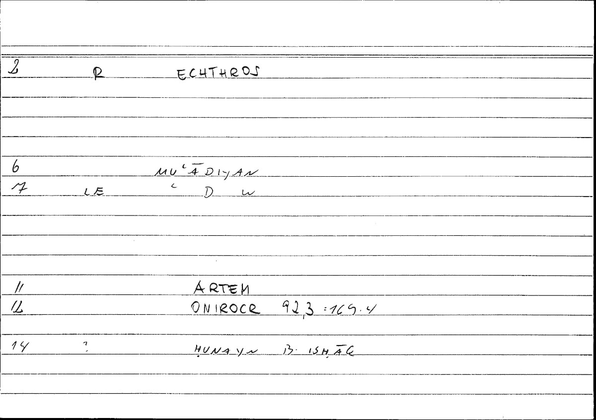 Filecard Artem.Onirocr.07708