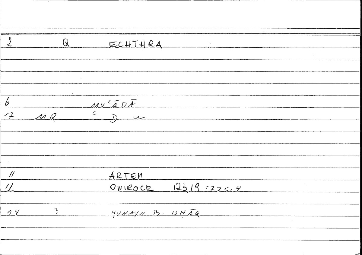 Filecard Artem.Onirocr.07710