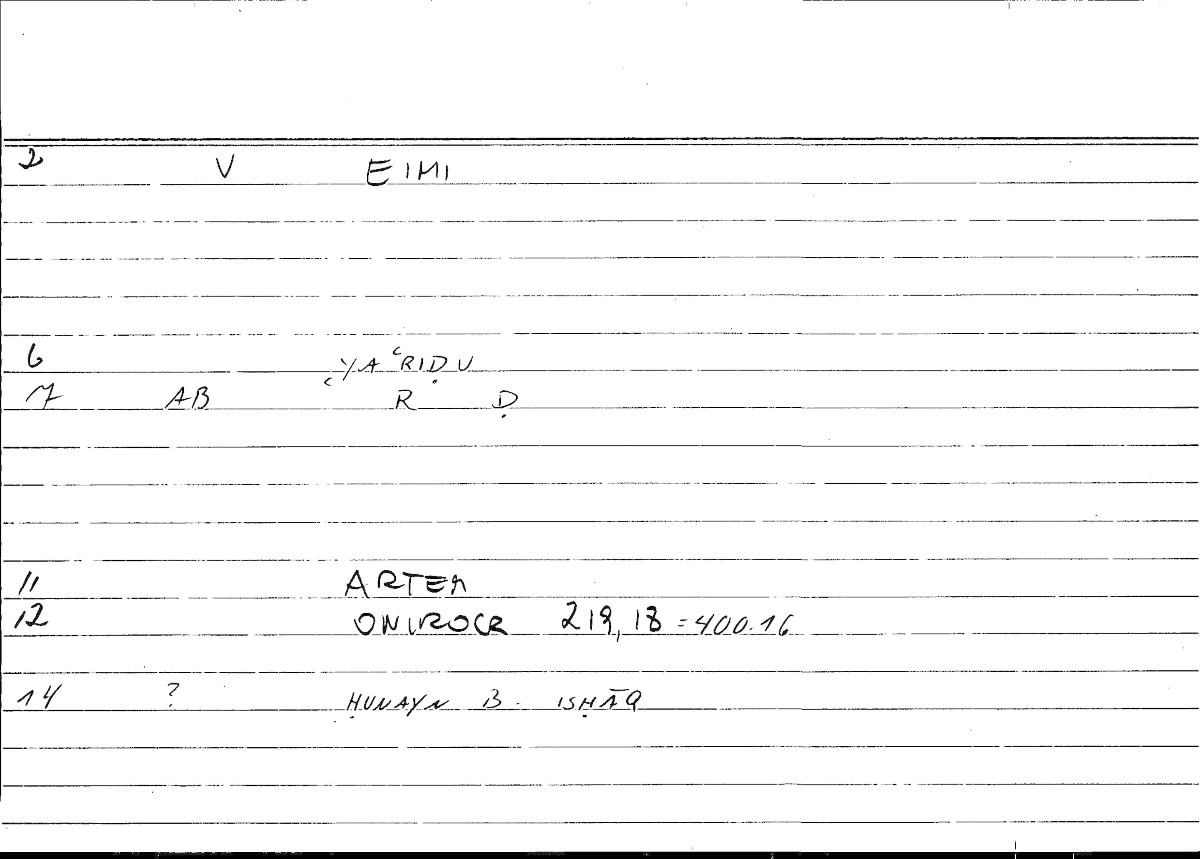Filecard Artem.Onirocr.07765