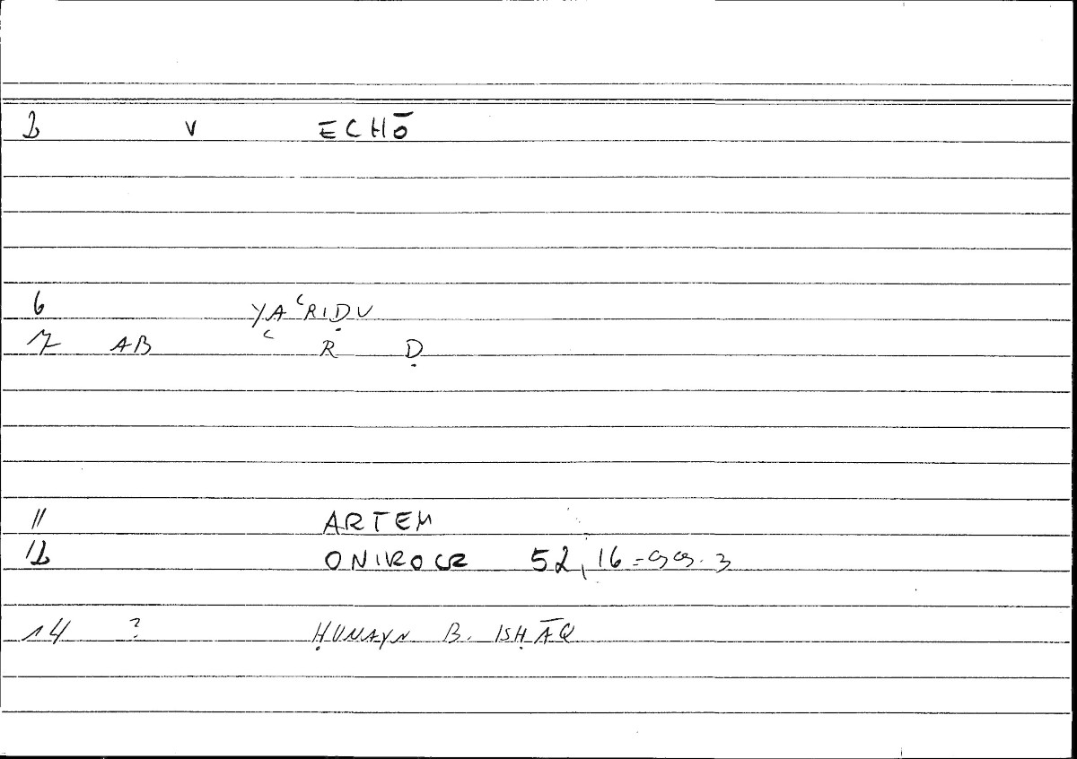 Filecard Artem.Onirocr.07771